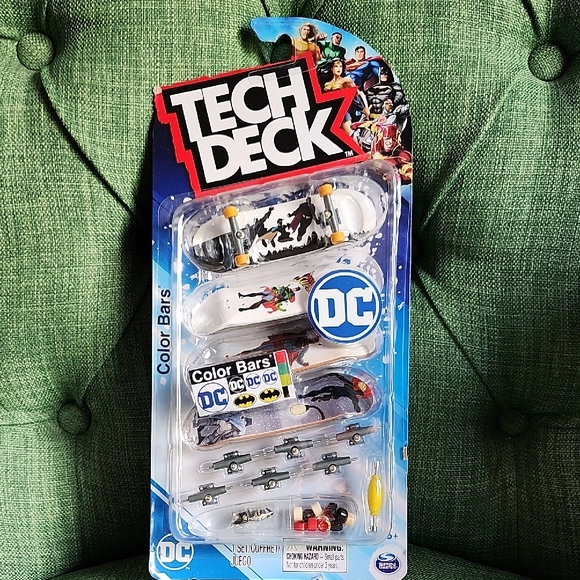 DC Comics | Toys | Tech Deck Dc Comics Fingerboard Set | Poshmark